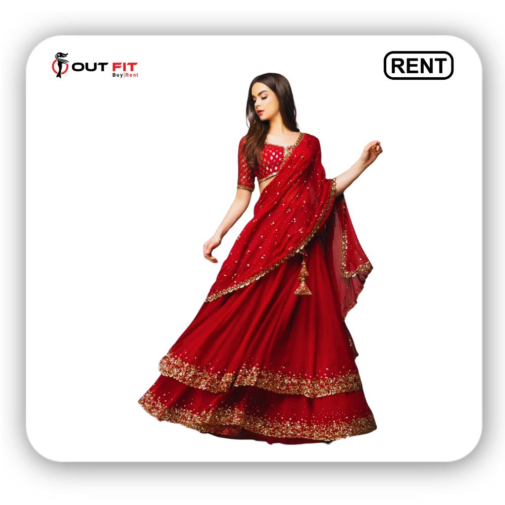 Ethnic Lehenga Choli On Rent In Bangalore