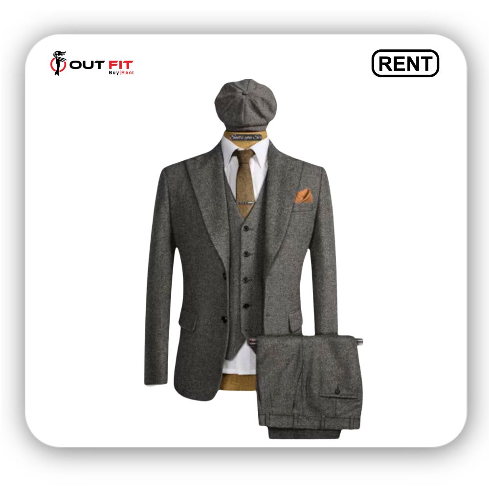 Raymond 3 Piece Suit For Wedding On Rent