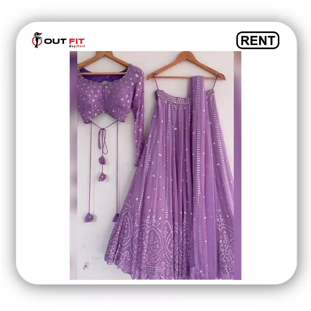 Zayan Embroidered Lehenga On Rent In Bangalore Zayan Embroidered Lehenga On Rent In Bangalore