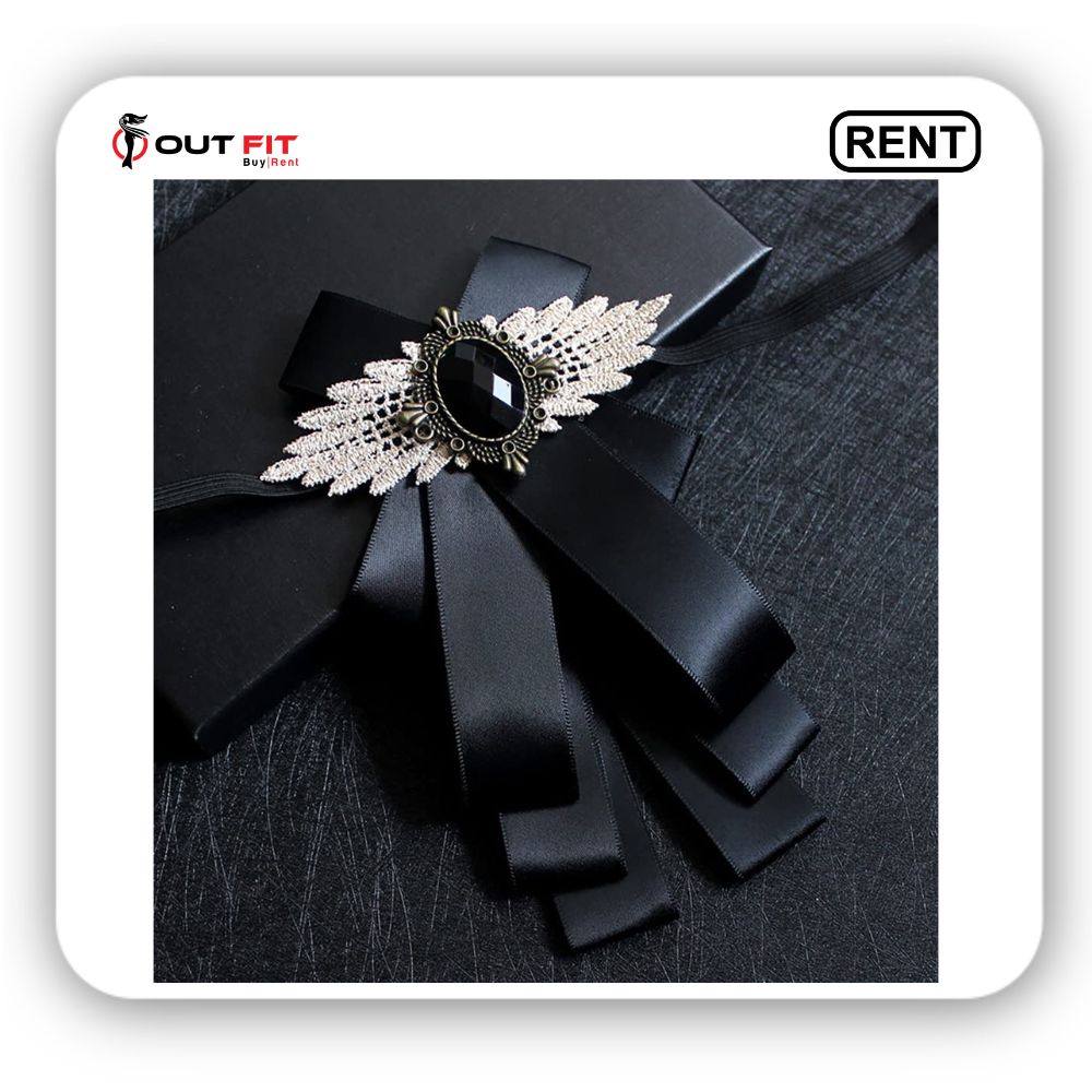 Brooch Pin Bow Tie for Shirt And Suit On Rent In Bangalore