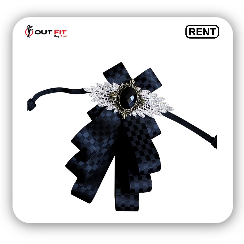 Brooch Pin Bow For Tie Shirt And Suits On Rent