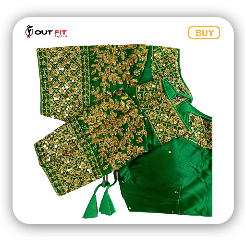 Buy Stitched Embroidery Blouse Online Now at Lowest Price (2)