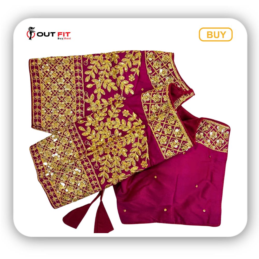 Buy Stitched Embroidery Blouse Online Now at Lowest Price (3)