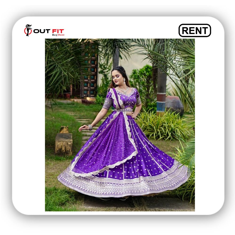 Matching Lehenga Choli and Kurta Pajama For Couple On Rent 1