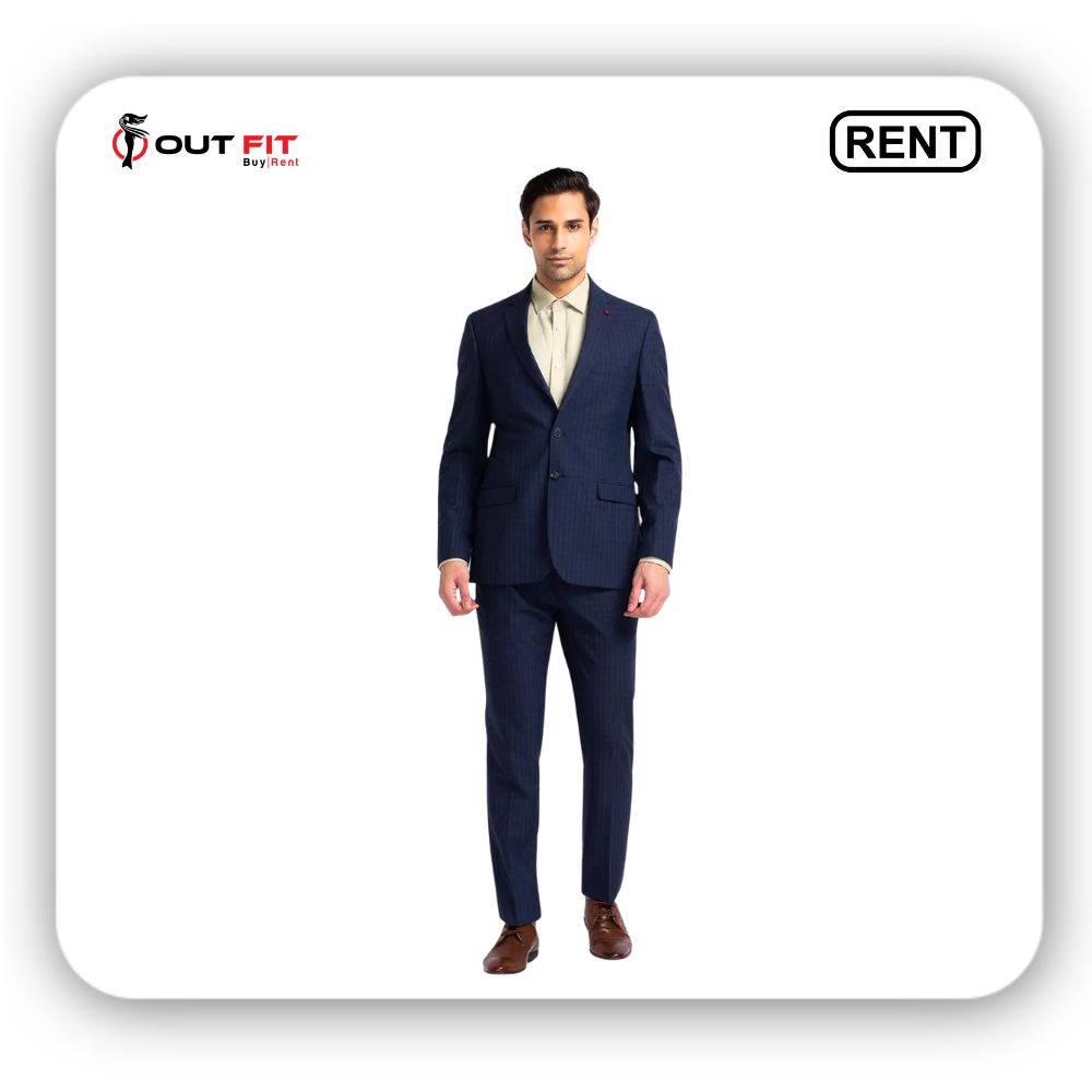 Rent a designer Raymond Regular Fit Office Suit for your next event! Affordable rentals, convenient pick-up & delivery options.