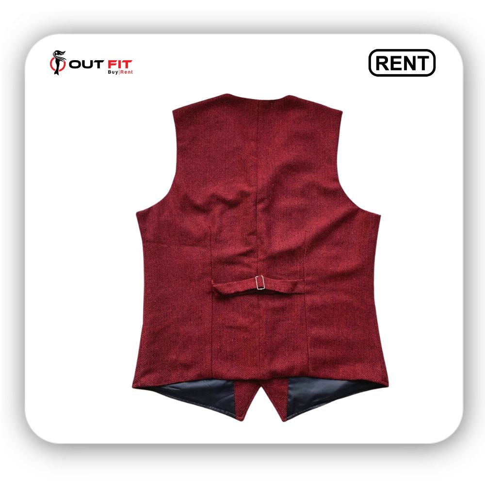 Raymond Waistcoat For Wedding On Rent