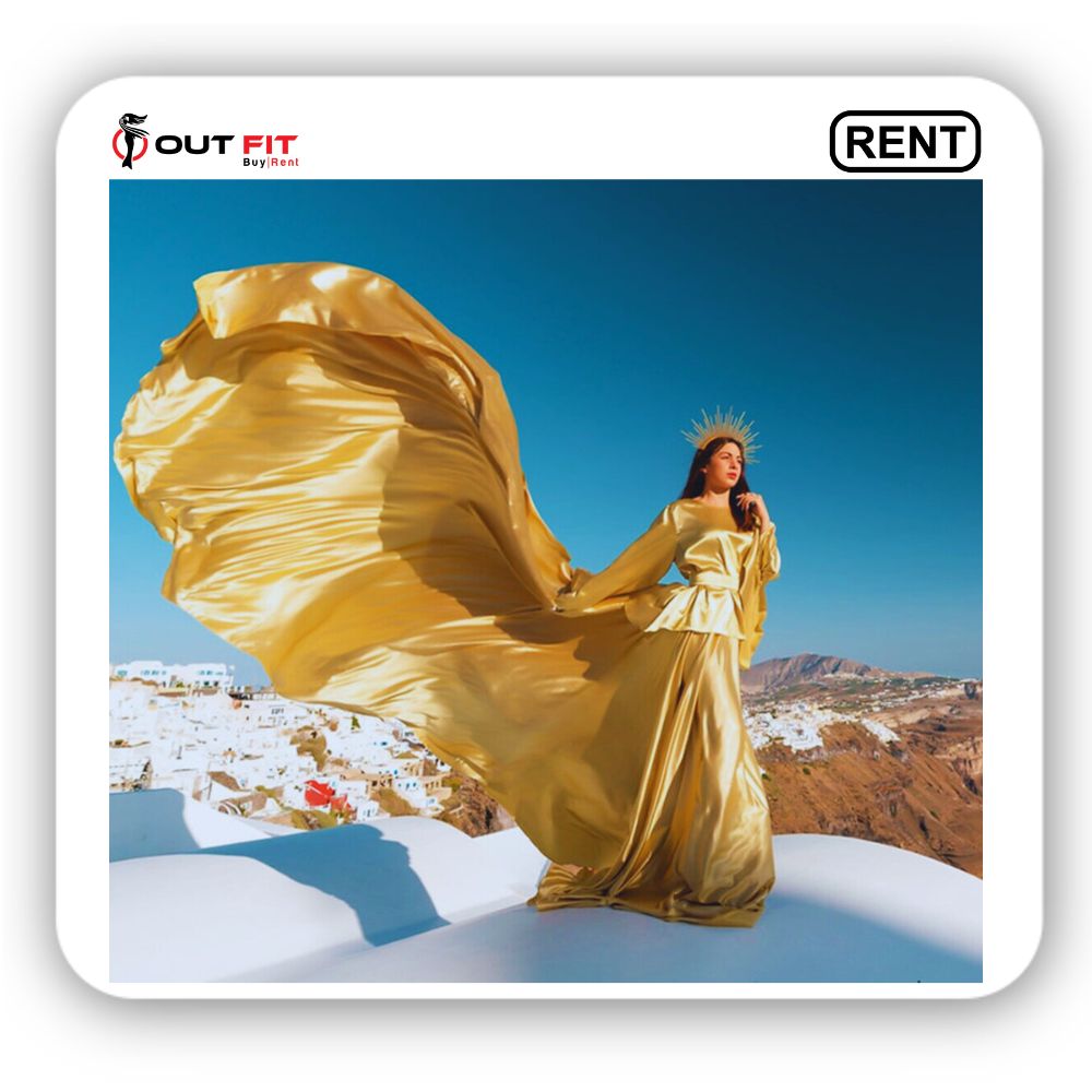 Rent Santorini Flying Dress for Photoshoot Bangalore