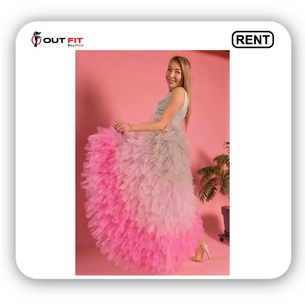 Unicorn Tulle Dress On Rental in Bangalore