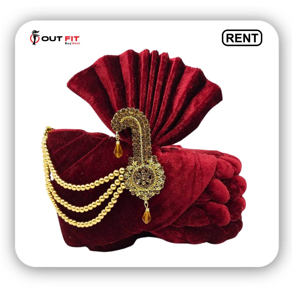 Wedding Wear Turban For Dulha On Rent