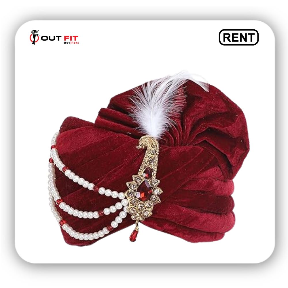 Wedding Wear Turban For Dulha On Rent