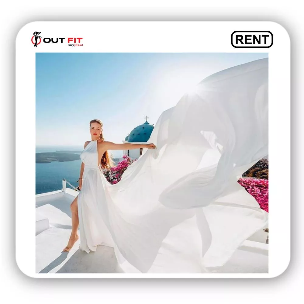 White Flying Dress for Photoshoot On Rent In Bangalore White Flying Dress for Photoshoot On Rent In Bangalore