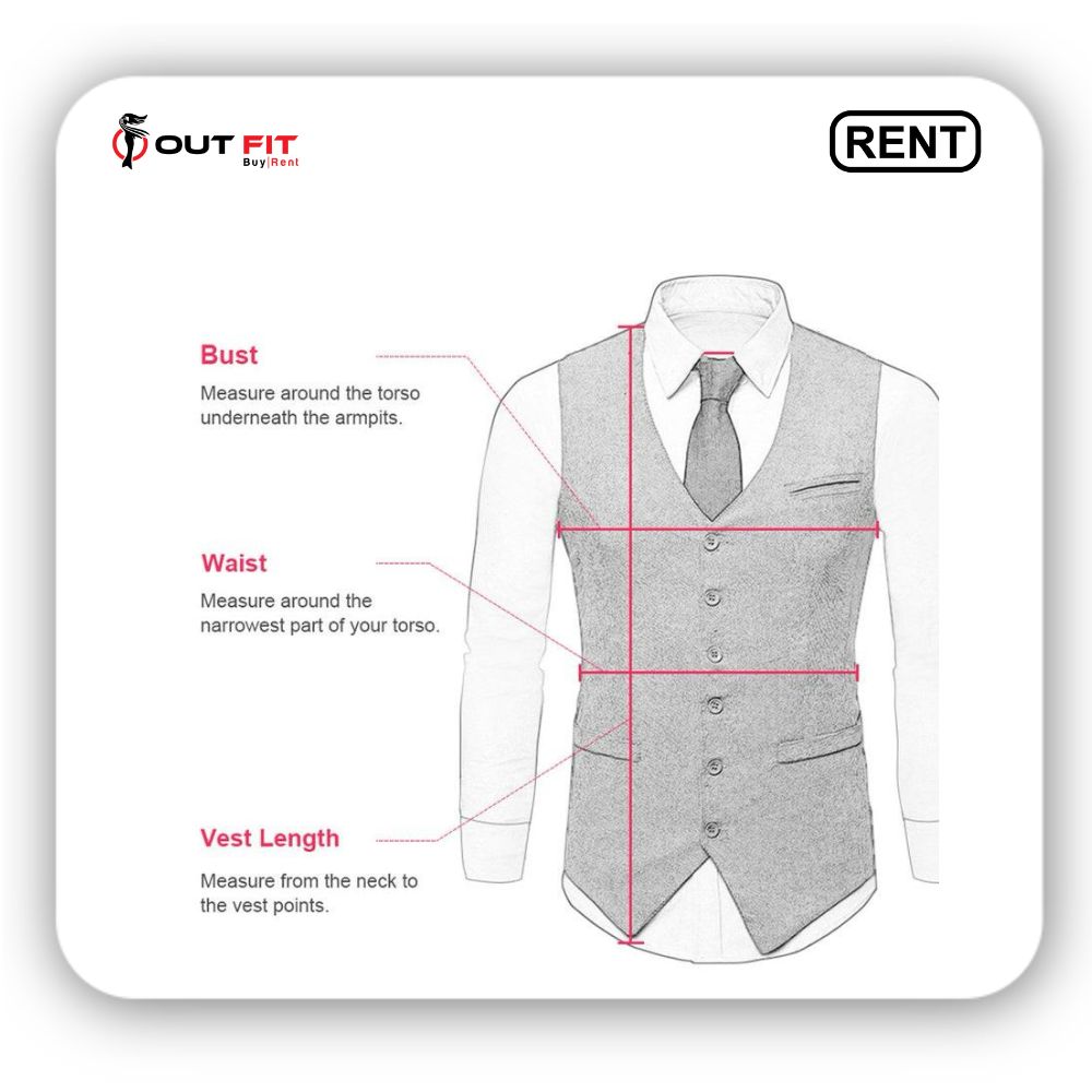 rent Raymond Waistcoat For Wedding