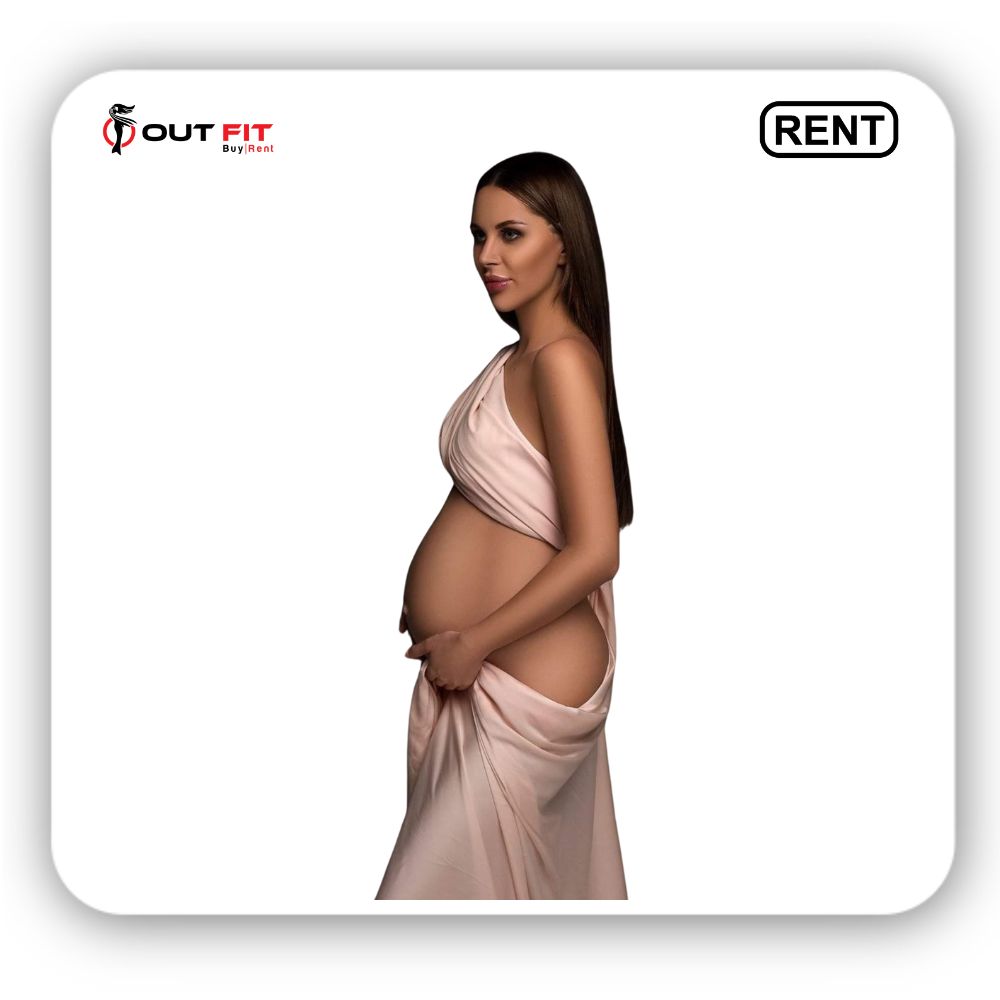 Maternity Silk Fabric Photo Props On Rent In Bangalore