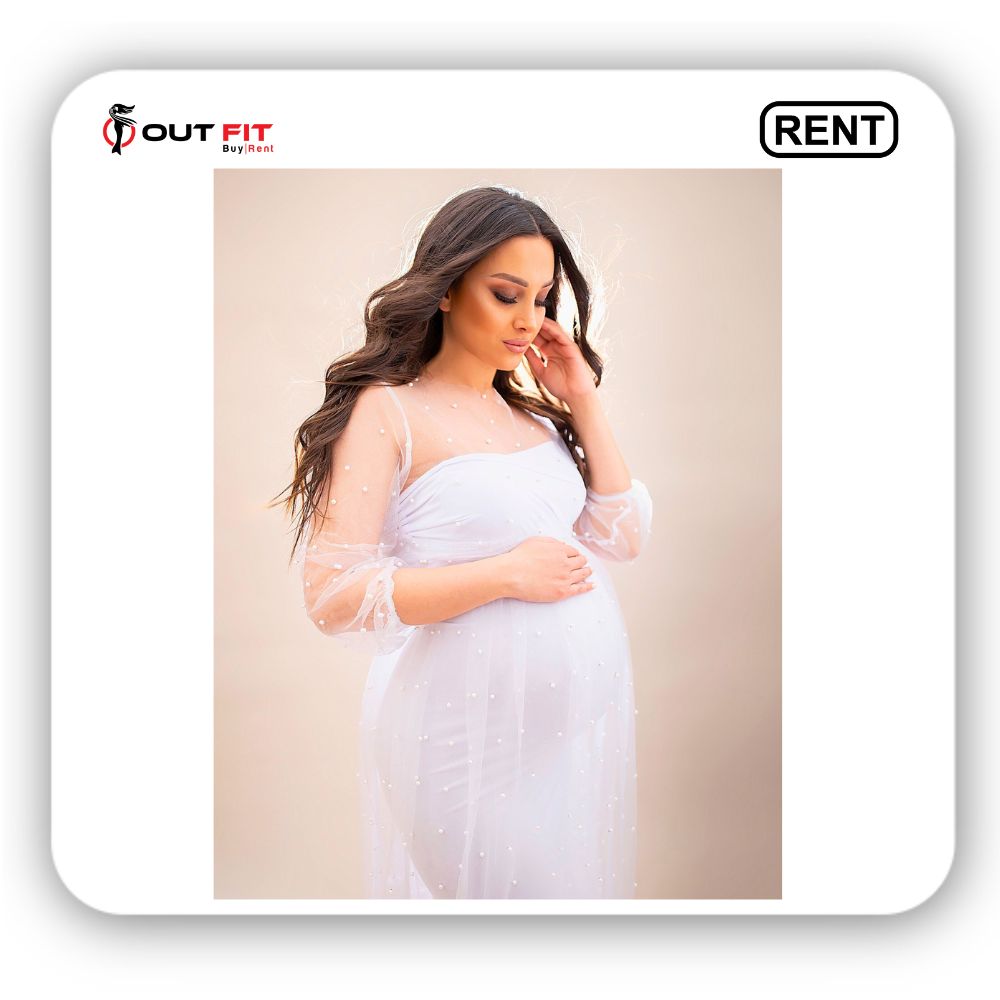 maternity dress with pearls on rent in bangalore (2)