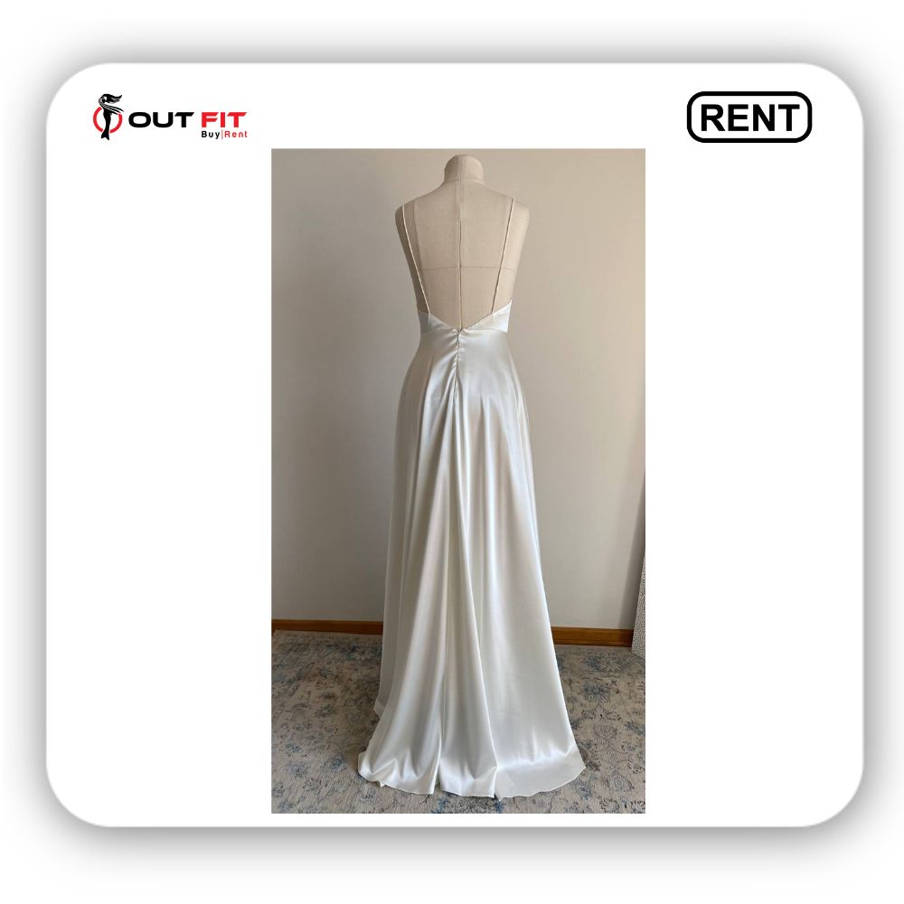 satin wedding dress sleeveless on rent in bangalore (2)