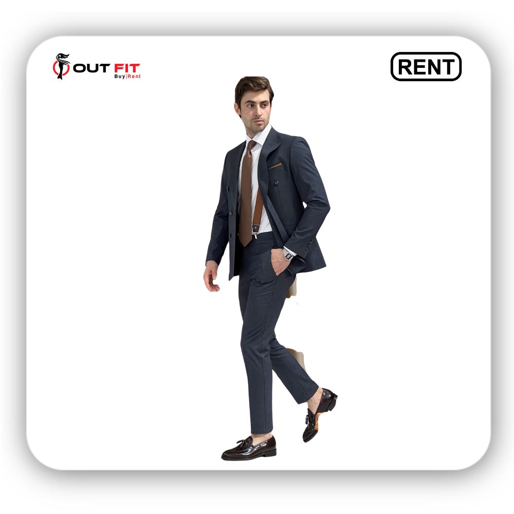 slim fit navy blue mens suit for wedding on rent in bangalore (3)