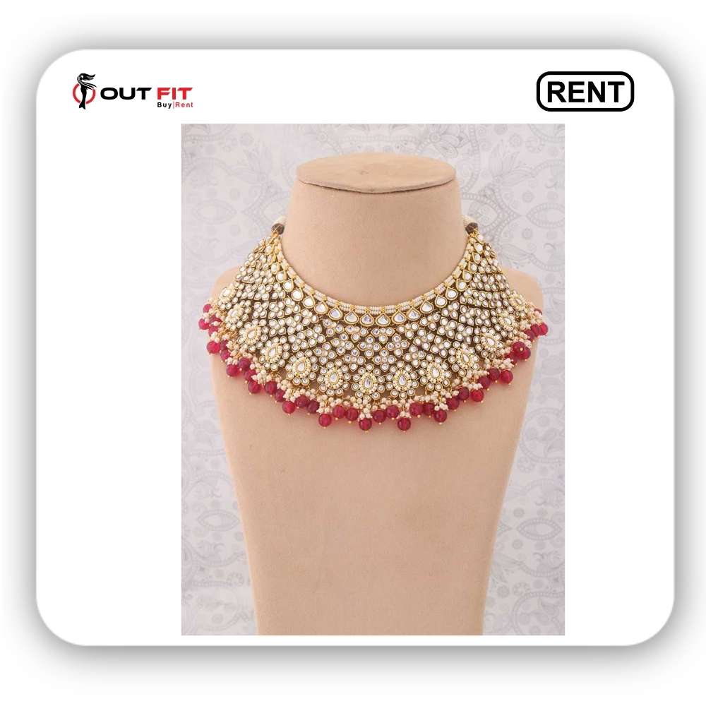 rani nirali kundan jewellery for rent in bangalore