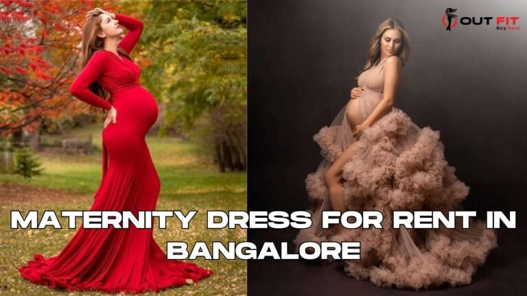 Maternity Dress for Rent in Bangalore at Outfit Rental Shop for Maternity Gowns & Baby Showers