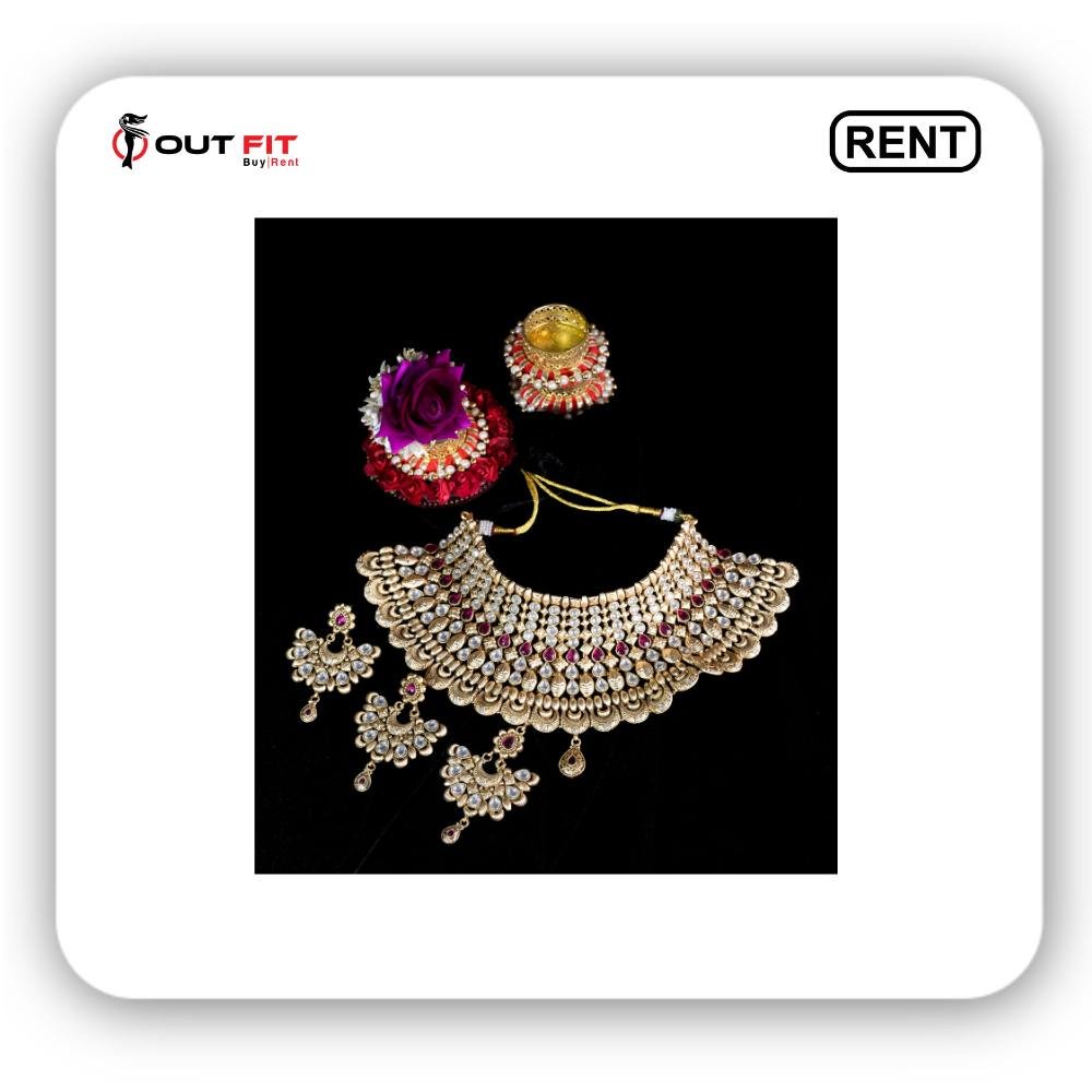 Rent a Royal Rajwadi Jewellery Neck Set in Bangalore (2) Rent a Royal Rajwadi Jewellery Neck Set in Bangalore (2)