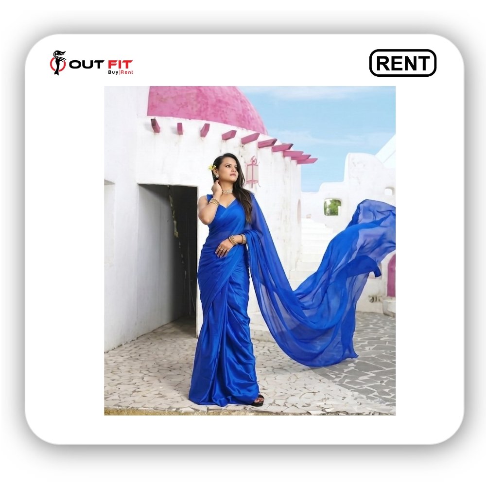 pre wedding long tail blue saree on rent in bangalore (2) pre wedding long tail blue saree on rent in bangalore (2)