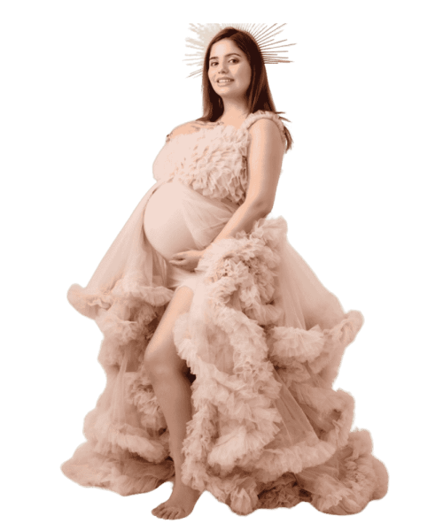 maternity photoshoot dresses-min